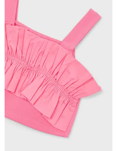 Top volante - Geranio   