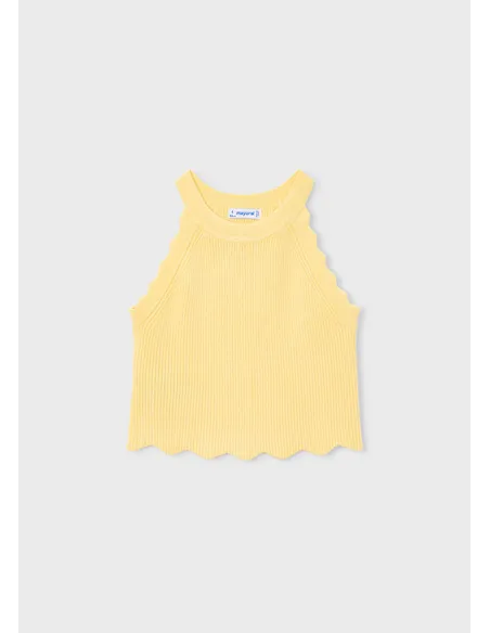 Top tricot - Vainilla  