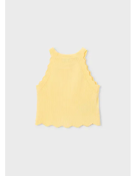 Top tricot - Vainilla  