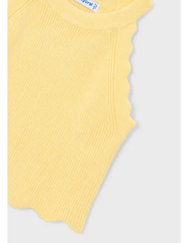 Top tricot - Vainilla  