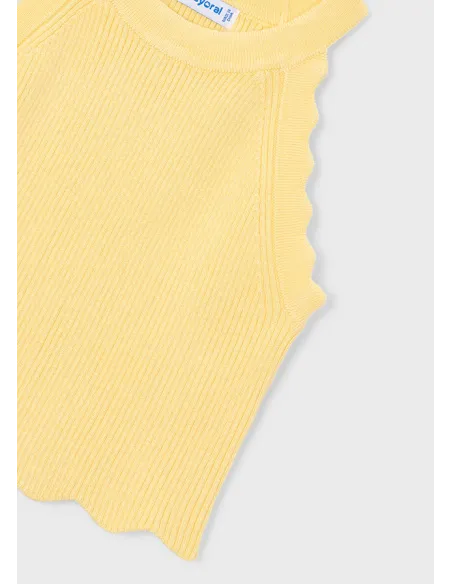 Top tricot - Vainilla  