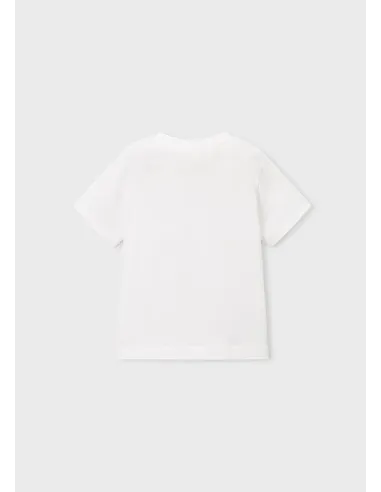 Camiseta m/c embossed - Blanco    
