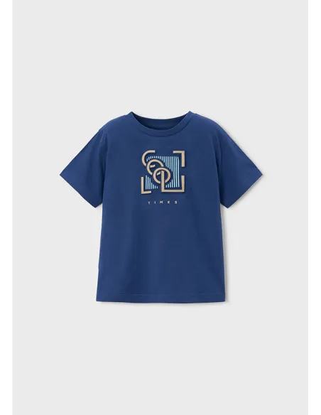 Camiseta m/c embossed - Oceano    