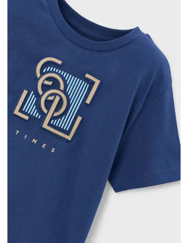 Camiseta m/c embossed - Oceano    