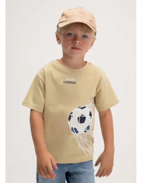 Camiseta m/c "legendary" - Nuez      