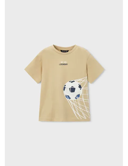 Camiseta m/c "legendary" - Nuez      