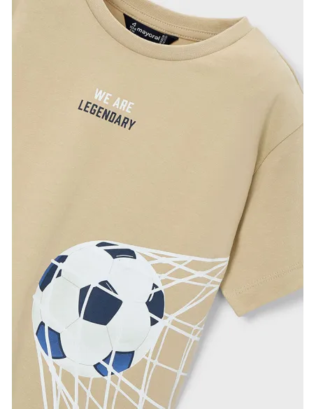 Camiseta m/c "legendary" - Nuez      