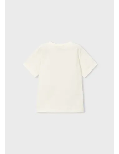 Camiseta m/c "league" - Nata      