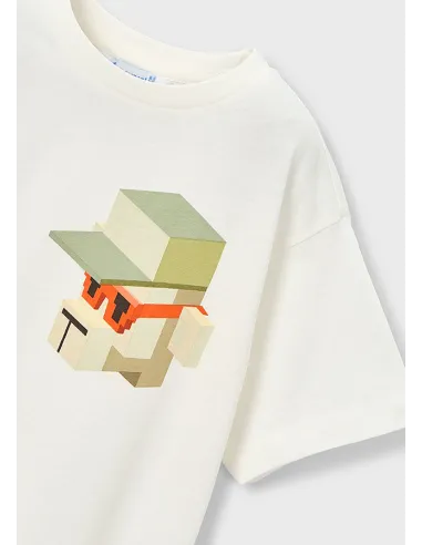 Camiseta m/c mix and match - Nata      