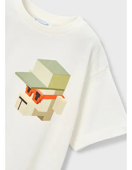 Camiseta m/c mix and match - Nata      