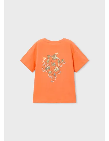 Camiseta m/c mix and match - Naranja   