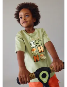 Camiseta m/c mix and match - Bambu     