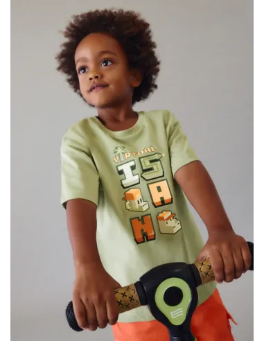 Camiseta m/c mix and match - Bambu     