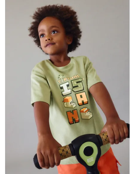 Camiseta m/c mix and match - Bambu     