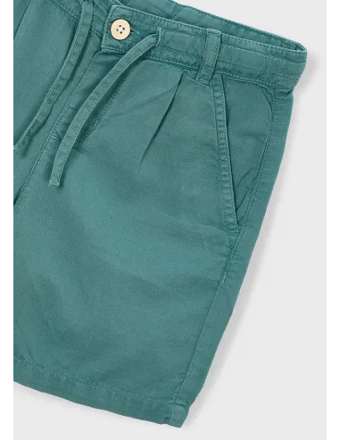 Bermuda lino relaxed - Alga      