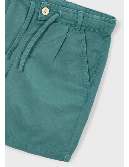 Bermuda lino relaxed - Alga      