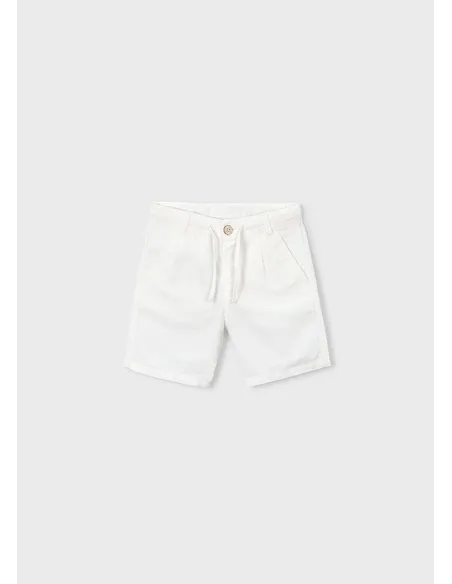 Bermuda lino relaxed - Nata      