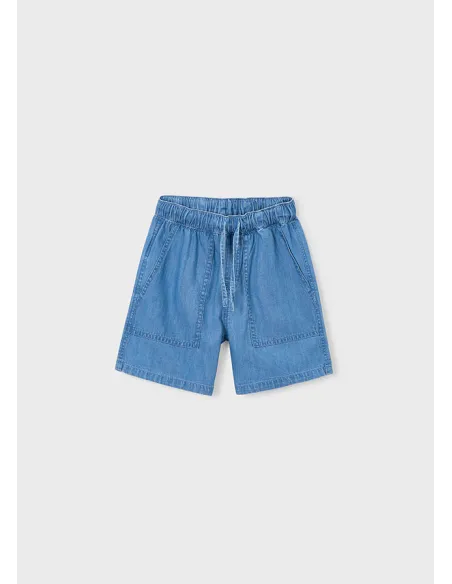 Bermuda denim fluida - Medio     