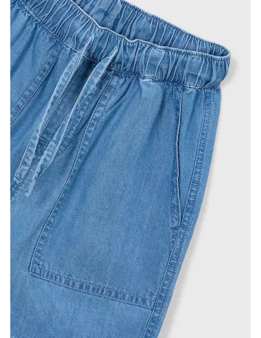 Bermuda denim fluida - Medio     