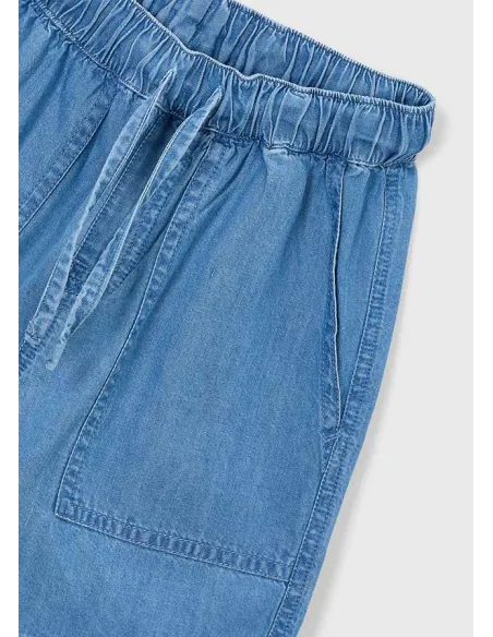 Bermuda denim fluida - Medio     