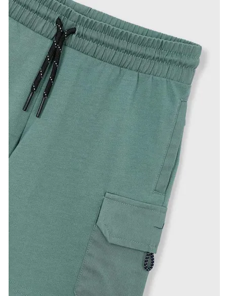 Bermuda combinada - Verde     