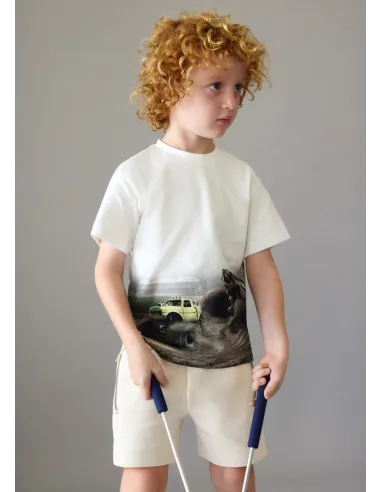 Bermuda cremalleras – Cañamo    