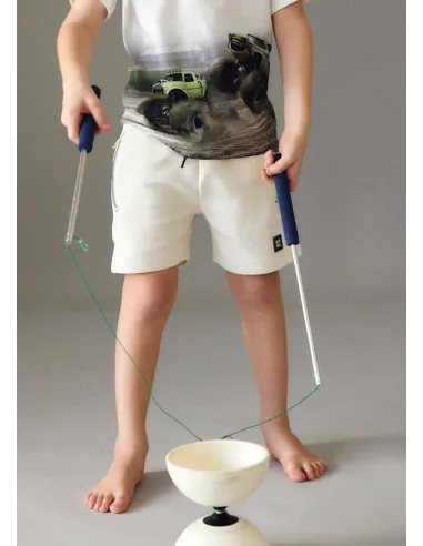 Bermuda cremalleras – Cañamo    