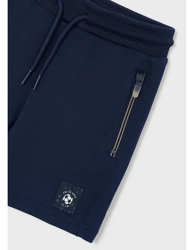 Bermuda cremalleras - Marino    