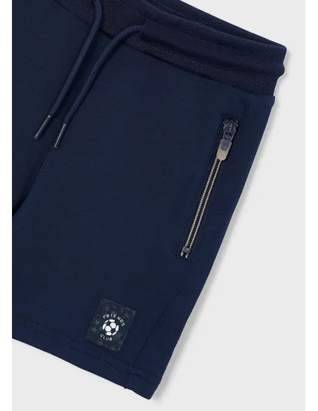 Bermuda cremalleras - Marino    