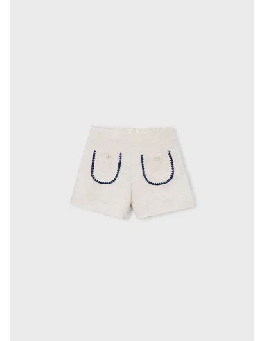 Pantalon corto bolsillos - Lino      