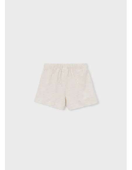 Pantalon corto bolsillos - Lino      