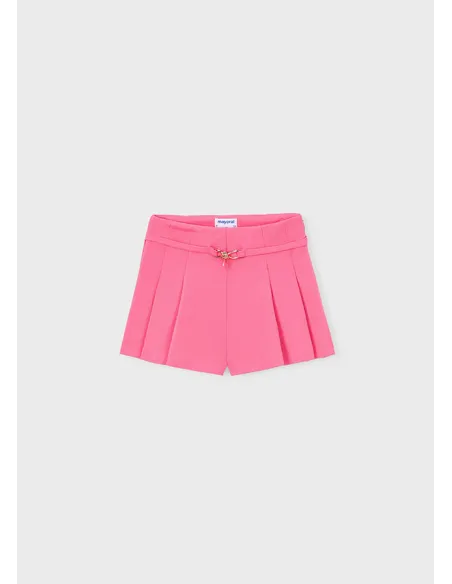 Pantalon corto punto roma - Geranio   