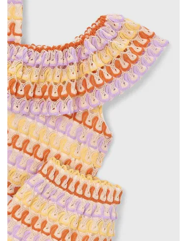 Conj. short punto fantasia - Lilac     