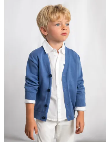 Cardigan tricot – Añil      