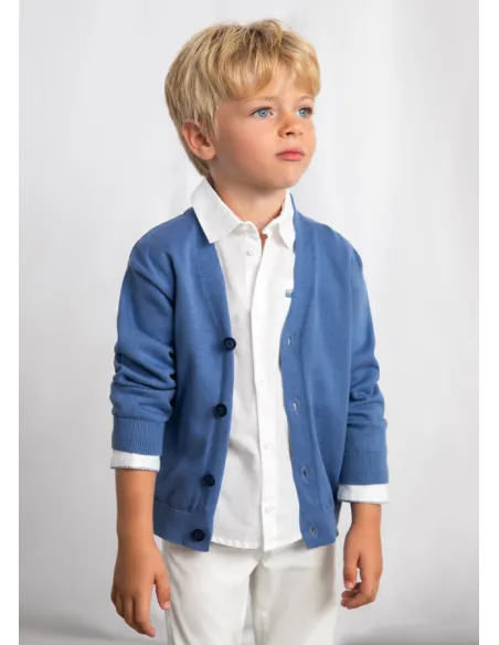 Cardigan tricot – Añil      