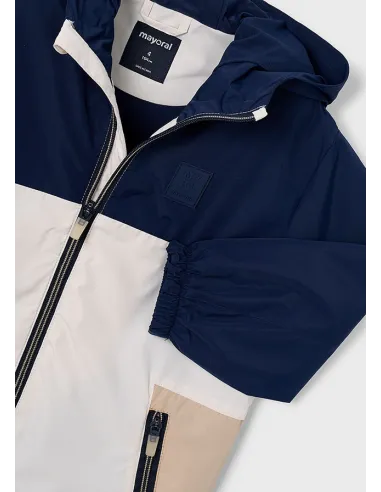 Cortavientos combinado - Marino    