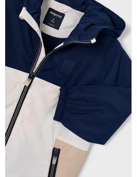 Cortavientos combinado - Marino    