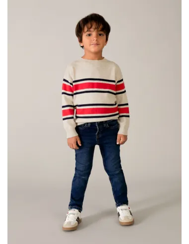 Pantalon soft denim 5b - Oscuro    