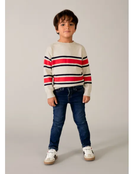 Pantalon soft denim 5b - Oscuro    