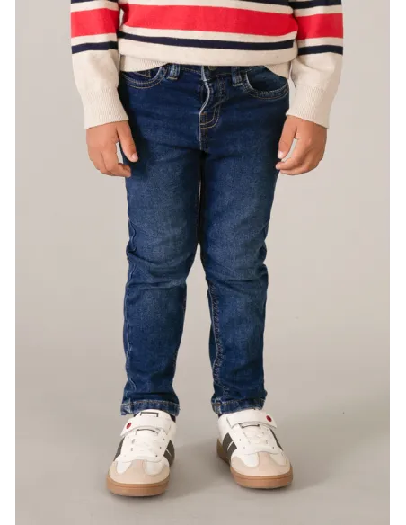 Pantalon soft denim 5b - Oscuro    