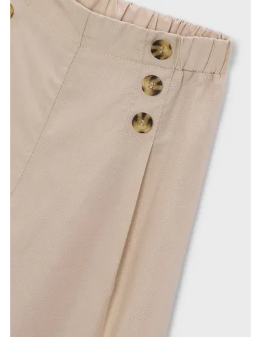 Pantalon largo fluido - Arena     