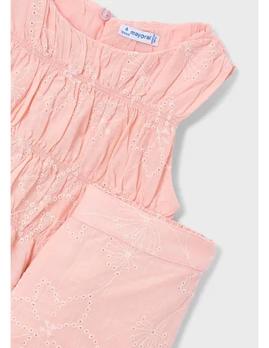 Conj. pantalon largo bordado - Blossom   