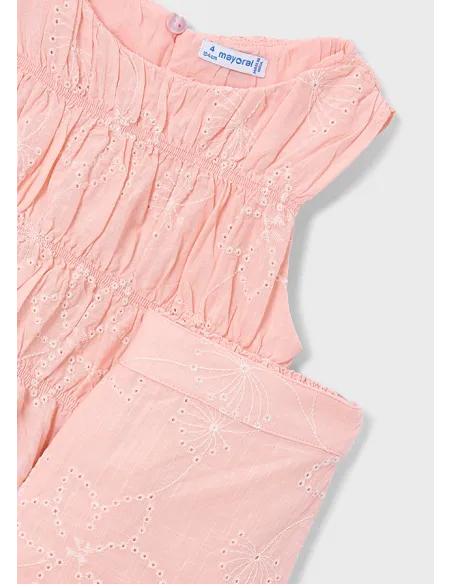 Conj. pantalon largo bordado - Blossom   