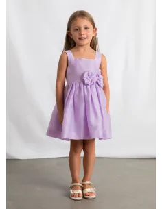 Vestido lino - Malva     