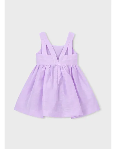 Vestido lino - Malva     