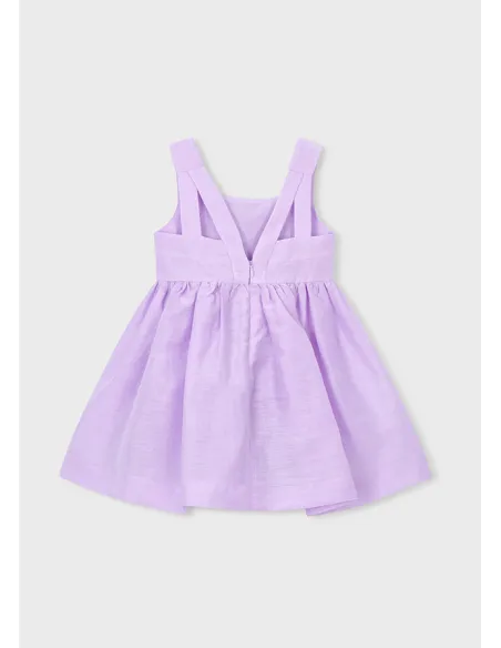 Vestido lino - Malva     