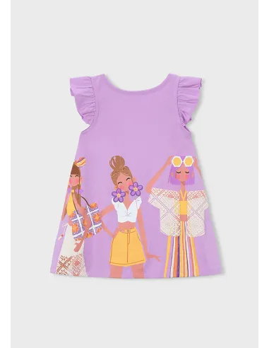 Vestido punto - Lilac     