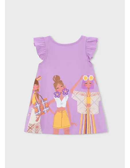 Vestido punto - Lilac     