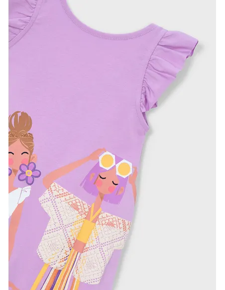 Vestido punto - Lilac     