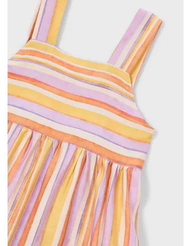 Vestido rayas - Lilac     